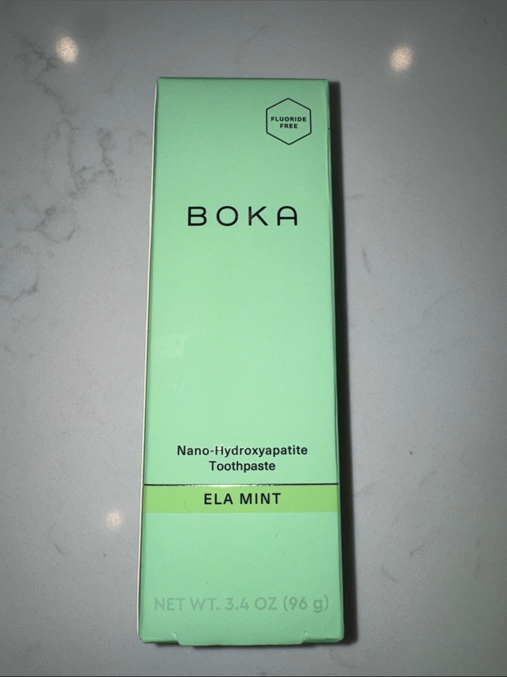 Ela Mint Nano-Hydroxyapatite Toothpaste - Mint Green